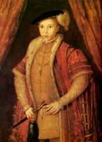 1550, Angleterre, Costume de noble , Roi Edouard VI